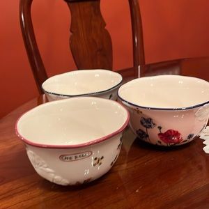 Anthropologie 3 set bowl collection by nathalie lete.